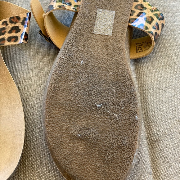 Blowfish Shoes | Blowfish Leopard Sandals Tan Animal | Poshmark